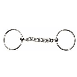 Abbey Curb Chain Mouth Snaffle 